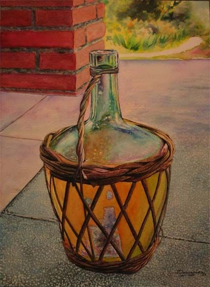Jar of vinegar