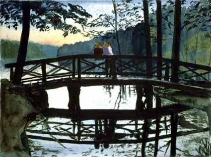 Bridge at the Lake of Grunewald