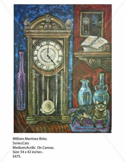 Collection: Time and Cats.(Book Illustration). 