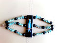 BLUE HUMMINGBIRD BRACELET