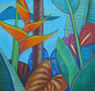 Paisaje heliconia y anturios