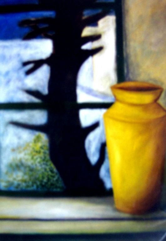 BODEGÓN CON JARRO AMARILLO