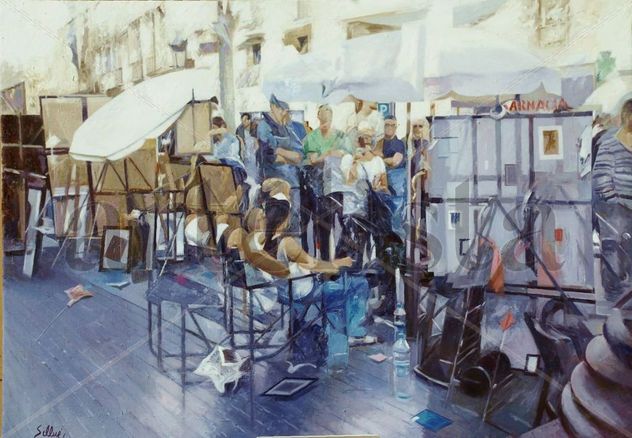 Curiosidad en la Rambla Barcelona 66X92