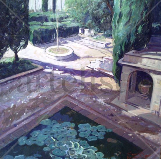 Rincón del jardín. Cubelles 