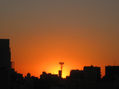 puesta de sol en Buenos Aires