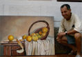BODEGON CON NARANJA