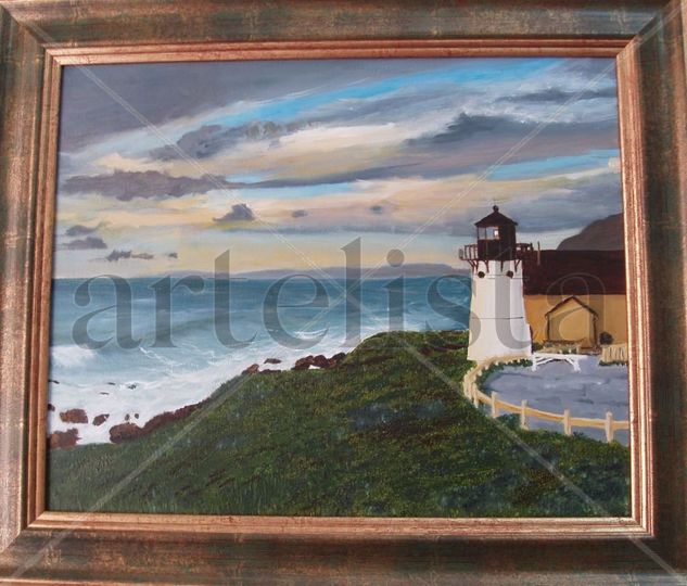 faro 2 Oil Canvas Landscaping