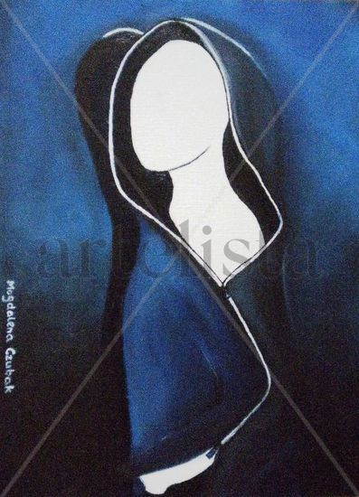 The Shadow of the Soul Oil Canvas Figure Painting