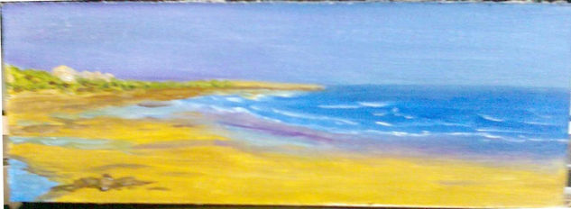 playa Oil Canvas Landscaping