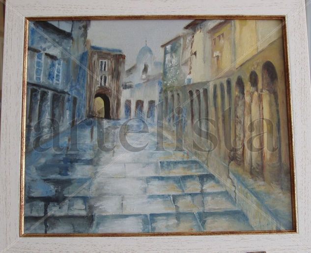 rua Nueva Oil Canvas Landscaping