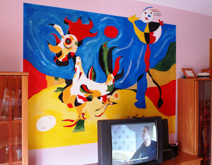 Acrilico sobre pared 2