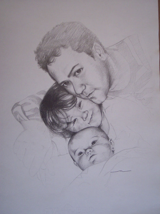 retrato a lapiz