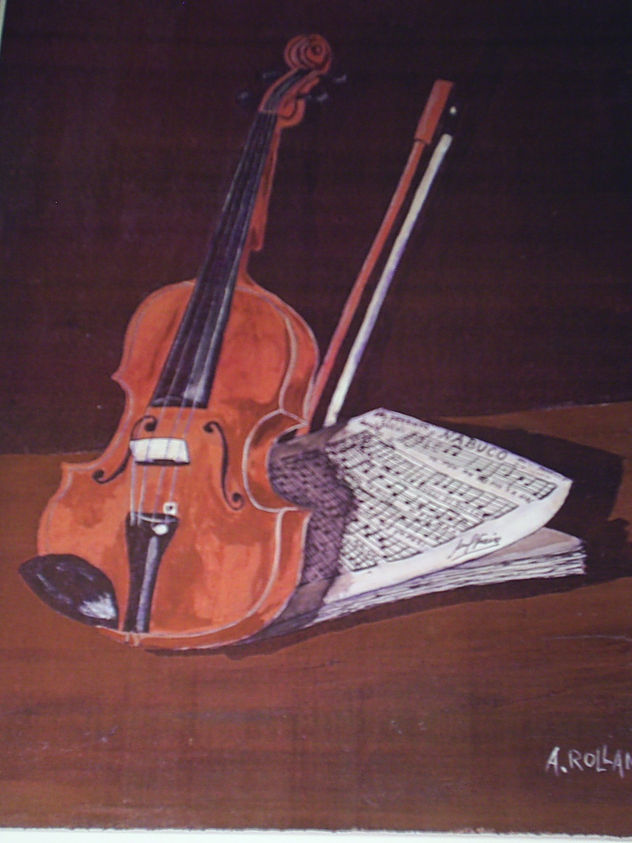 VIOLOIN CON PARTITURA