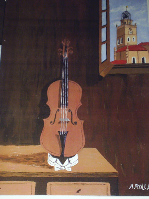 habitacion de musica con vistas a la plaza de la hispanidad de medina