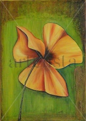 Petalos Oil Canvas Floral Painting