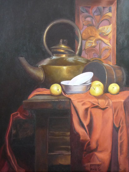 Cacharros Oil Canvas Still Life Paintings