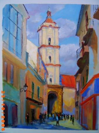 Calle San Juan Acrylic Panel Landscaping