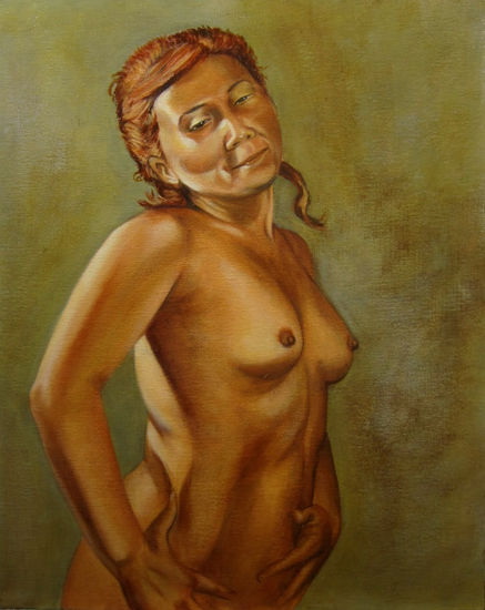 Un desnudo Oil Canvas Nude Paintings