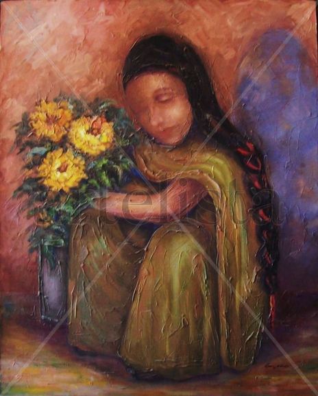 Vendedora de Flores.