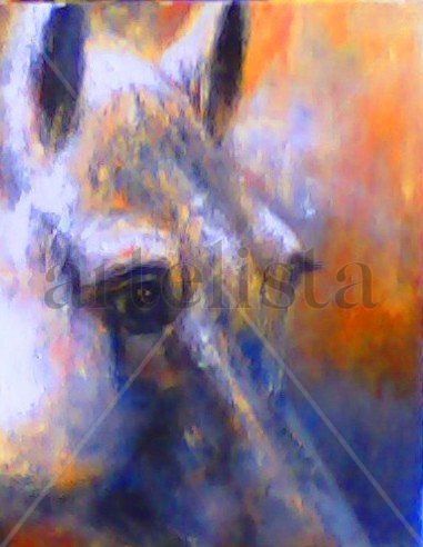 caballo Oil Canvas Animals