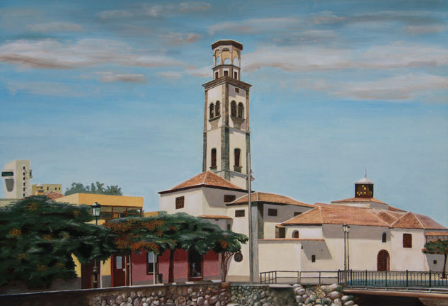 Iglesia de La Concepción de Santa Cruz de Tenerife Oil Canvas Landscaping