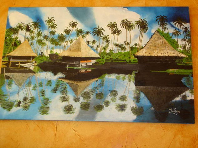 ISLA MOREA Oil Canvas Landscaping