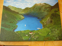 Lago en noruega