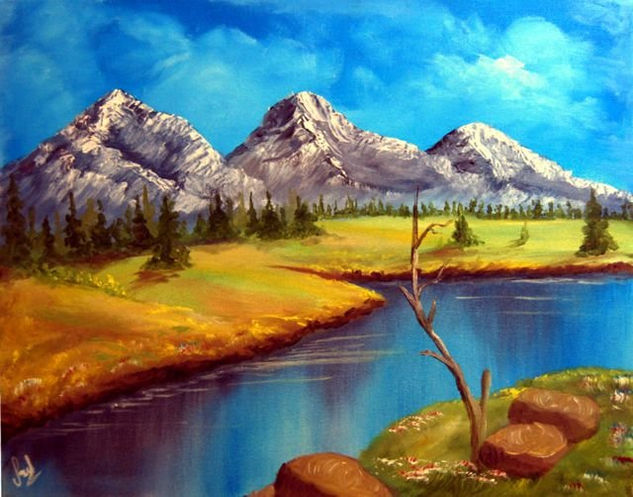 Todo en Orden, Tranquilidad Oil Canvas Landscaping