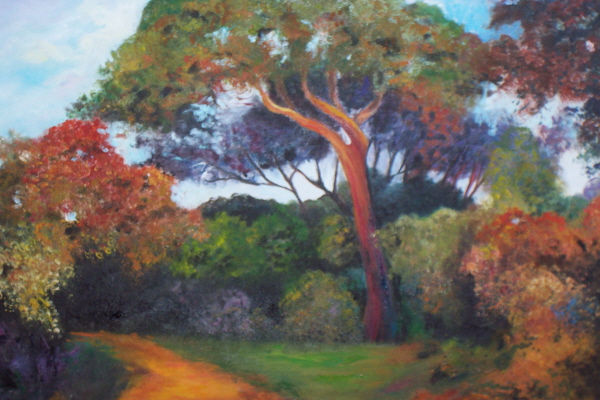 Colores de Otoño Oil Canvas Landscaping