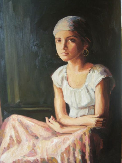 Niña gitana