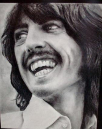 george harrison a las look Charcoal