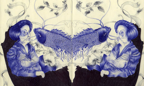 Moleskine/Bolis Bic