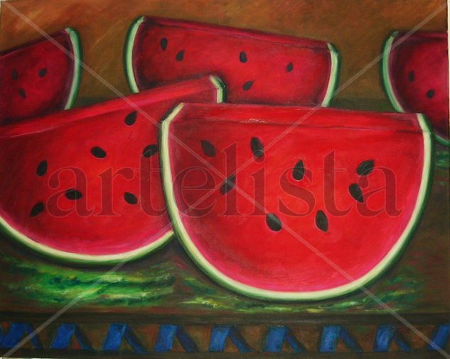 Dulces Patillas Oil Canvas Landscaping