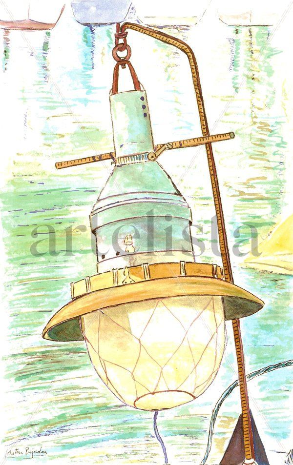 Fanal de la barca. Farola de la barca.