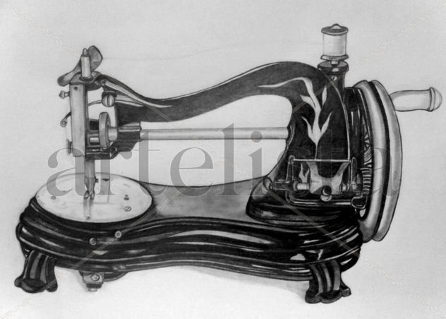 Antigua máquina de coser