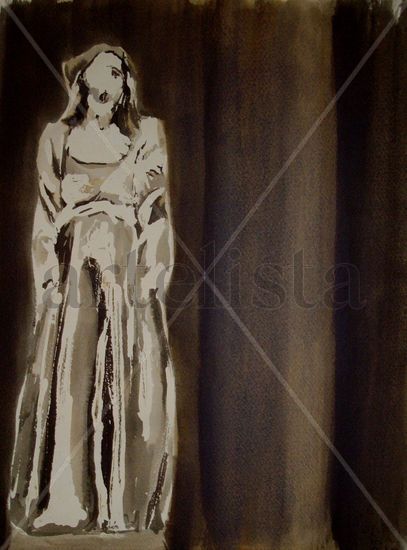 Teatro Almagro IV Oil Canvas Figure Painting