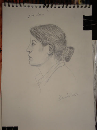 Retrato de Laura Lápiz