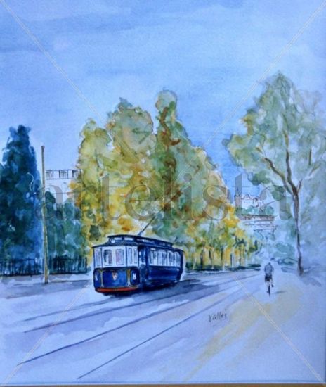 Tranvia Azul Watercolour Paper Landscaping