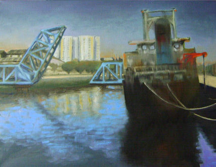 Puente y barco