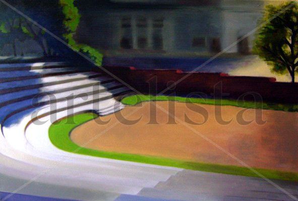 Anfiteatro Oil Canvas Landscaping