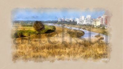 guardamar Watercolour Paper Landscaping