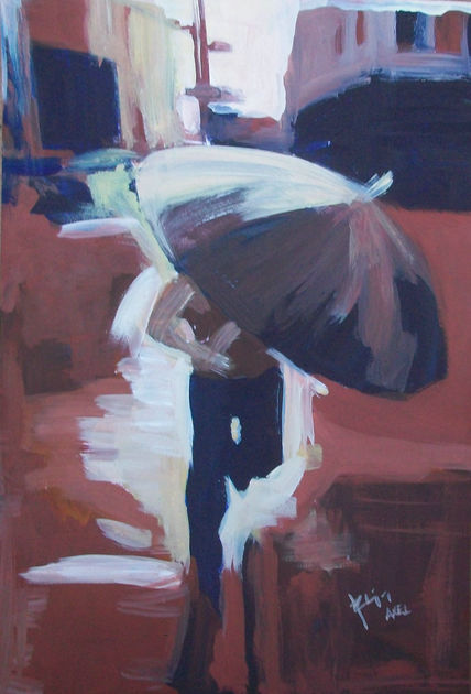 Bajo la lluvia