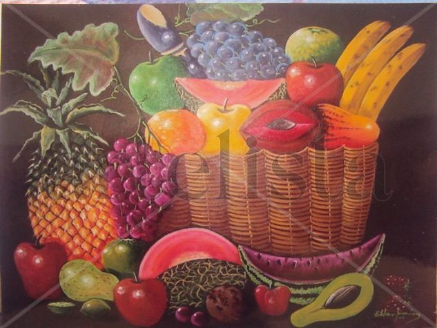 fruta deliciosa Acrylic Canvas Landscaping