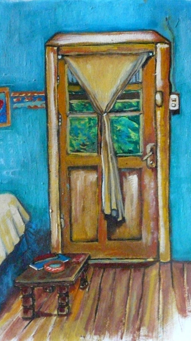 Interior de casa de campo