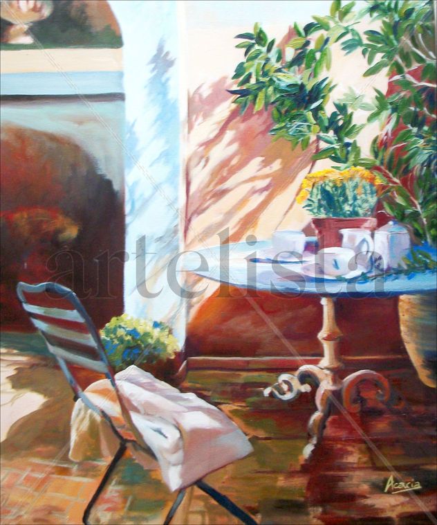 el patio