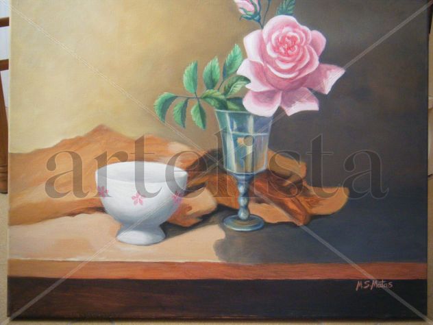 ROSA EN COPA