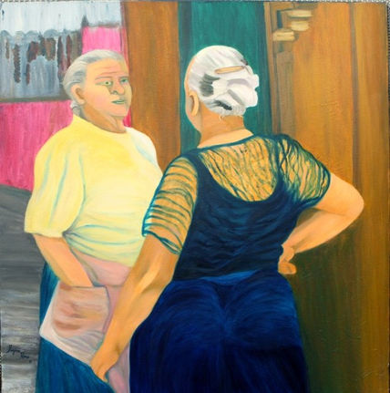 Comadres à conversa