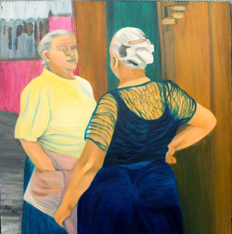 Comadres à conversa