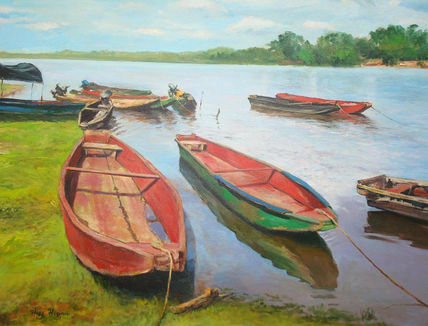 Canoas en el nare