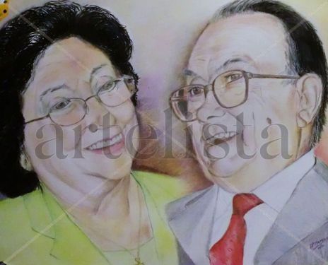 Retrato de mis padres